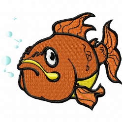 Fishes Embroidery Design 3 Fishes Embroidery Design 3